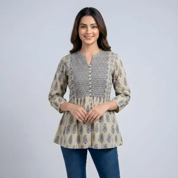 Peplum Short Kurta